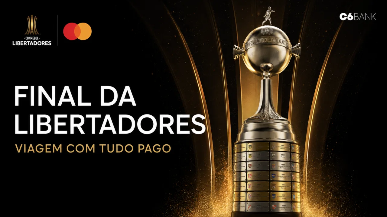 promoção C6 Bank Libertadores