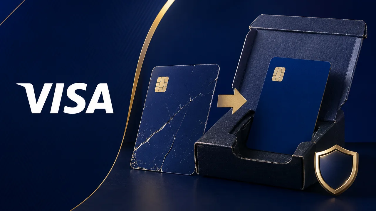 Substituição emergencial do cartão Visa: como solicitar