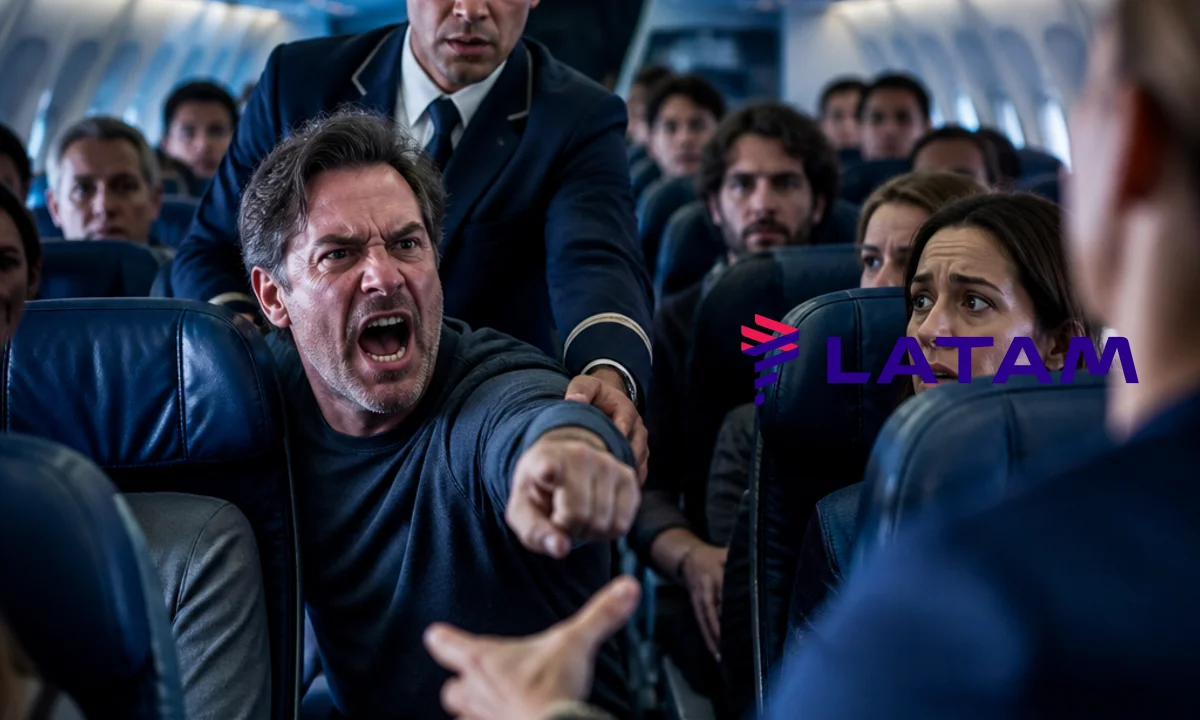 Voo da Latam atrasa após passageiro se recusar a deixar avião 6 Voo da Latam atrasa após passageiro se recusar a deixar avião