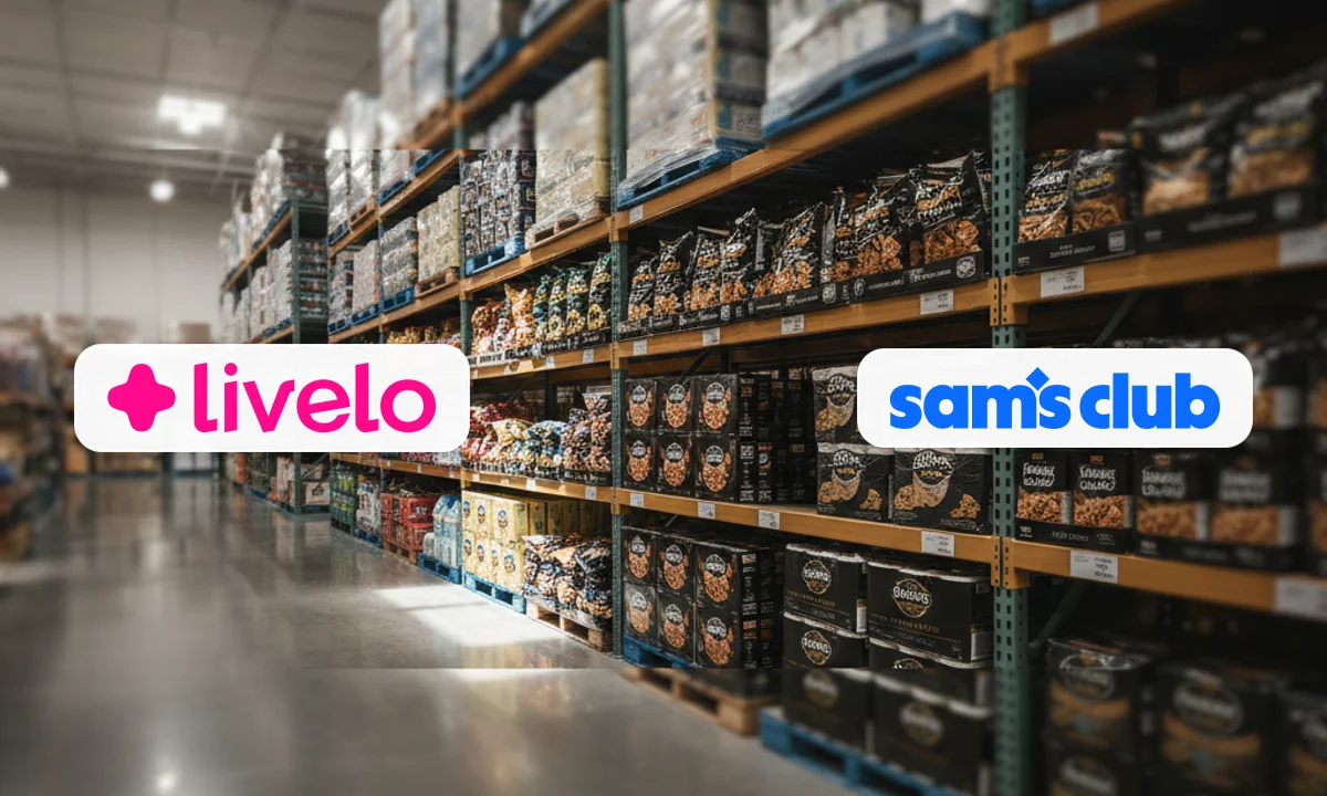 Sam's Club e Livelo: Acumule 14 pontos por R$1 em compras