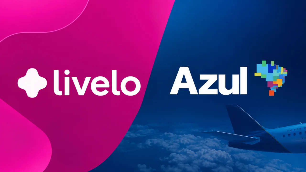 Azul 120% de bônus Livelo