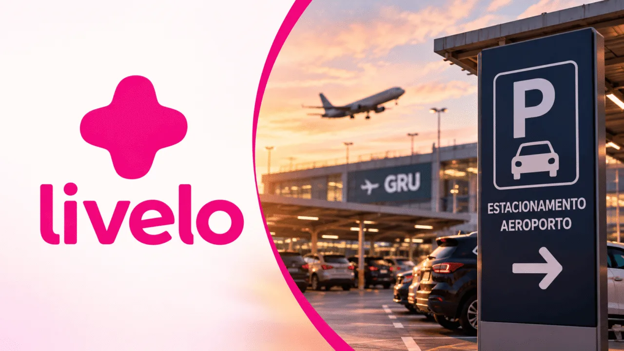 Nova parceria Livelo com Airport Park Guarulhos: Ganhe até 7 pontos por real! 3 ChatGPT Image 11 de set. de 2026 20 35 03