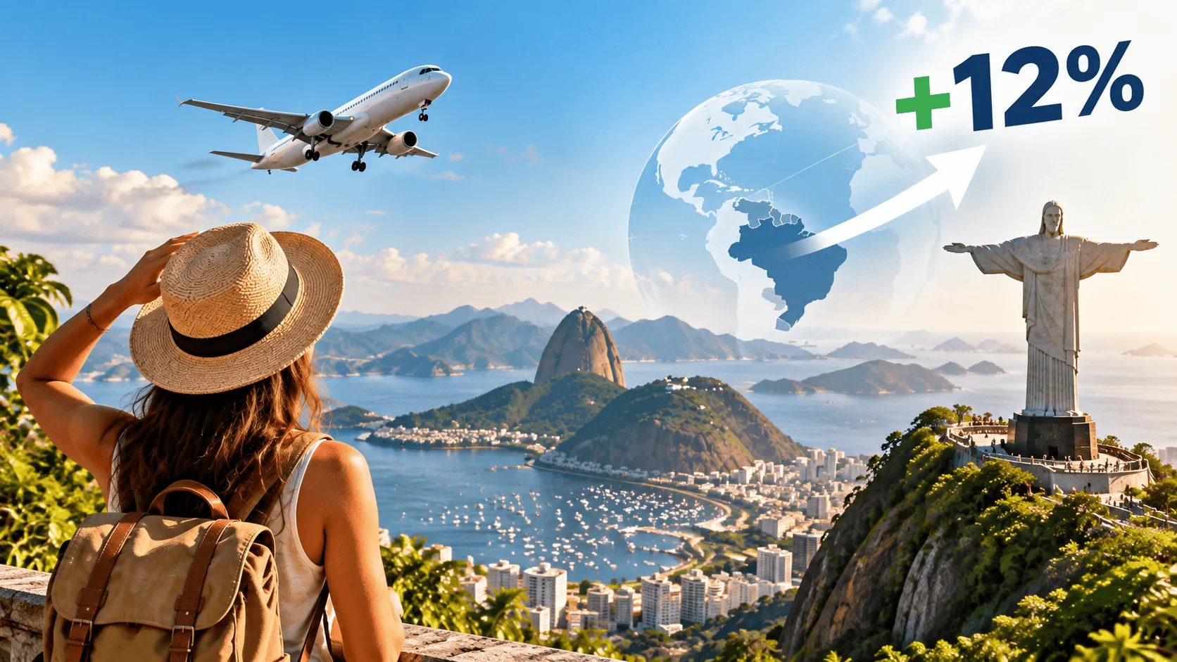 Turismo internacional no Brasil: Crescimento de 12% surpreende no 1º Semestre de 2026