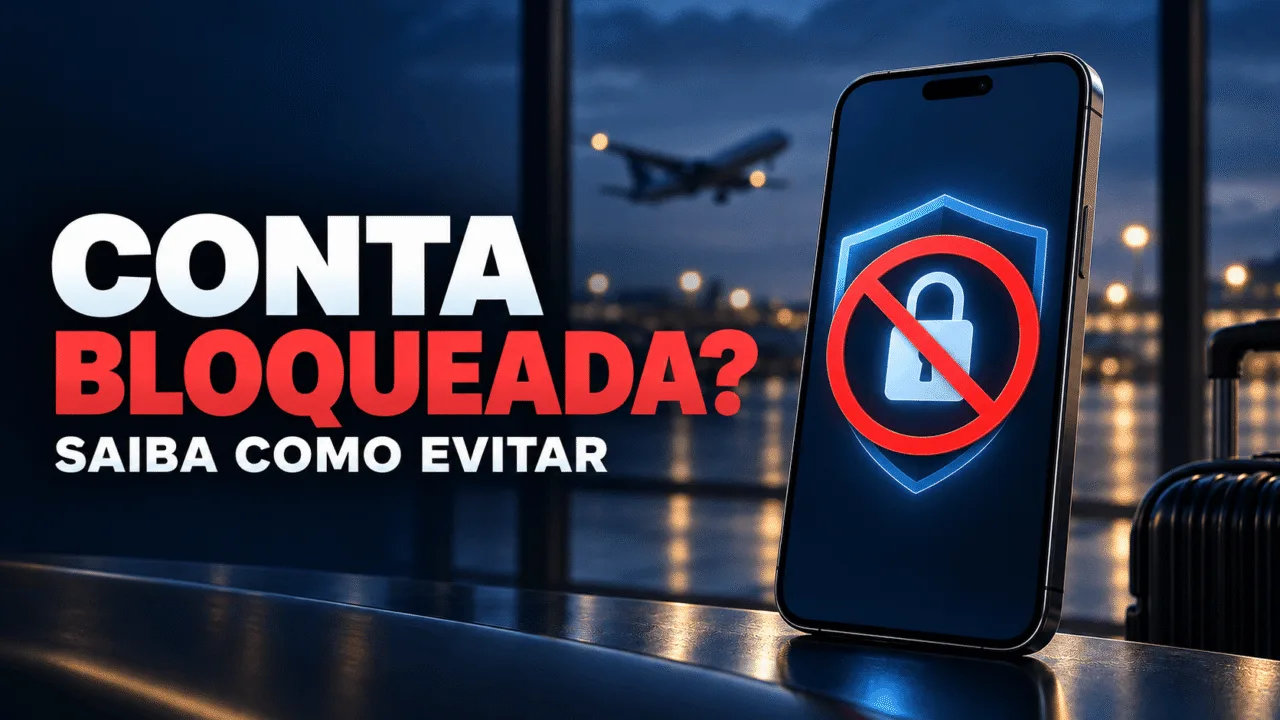 Conta de milhas bloqueada