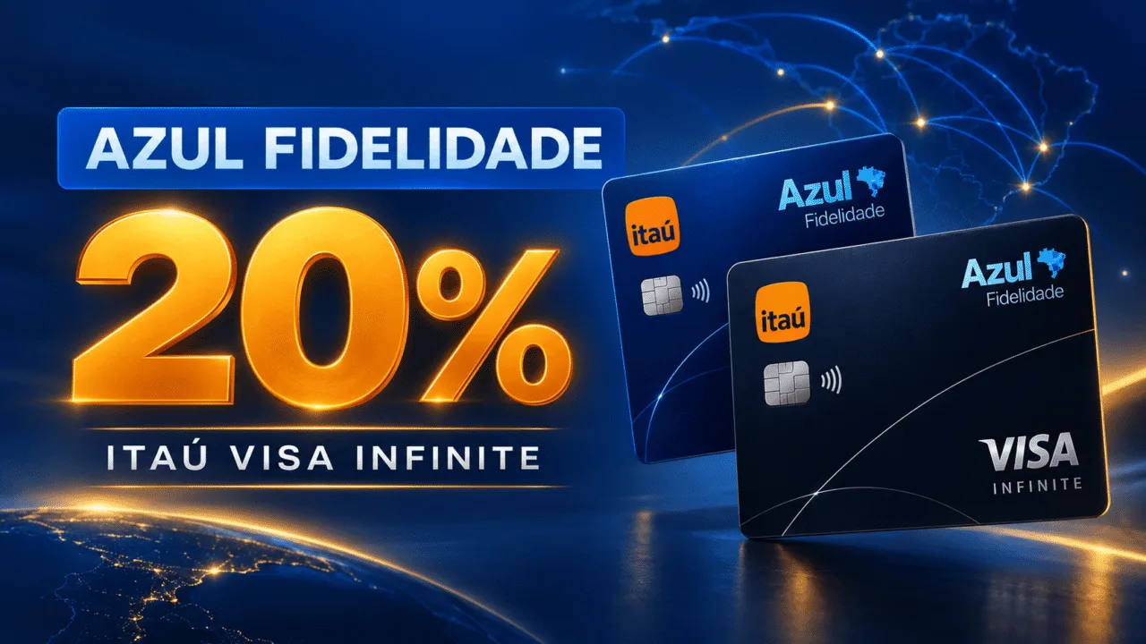 Azul Fidelidade oferece até 20% OFF em passagens para clientes Azul Itaú 4 Imagem do Codex 25 de set. de 2026 21 34 12
