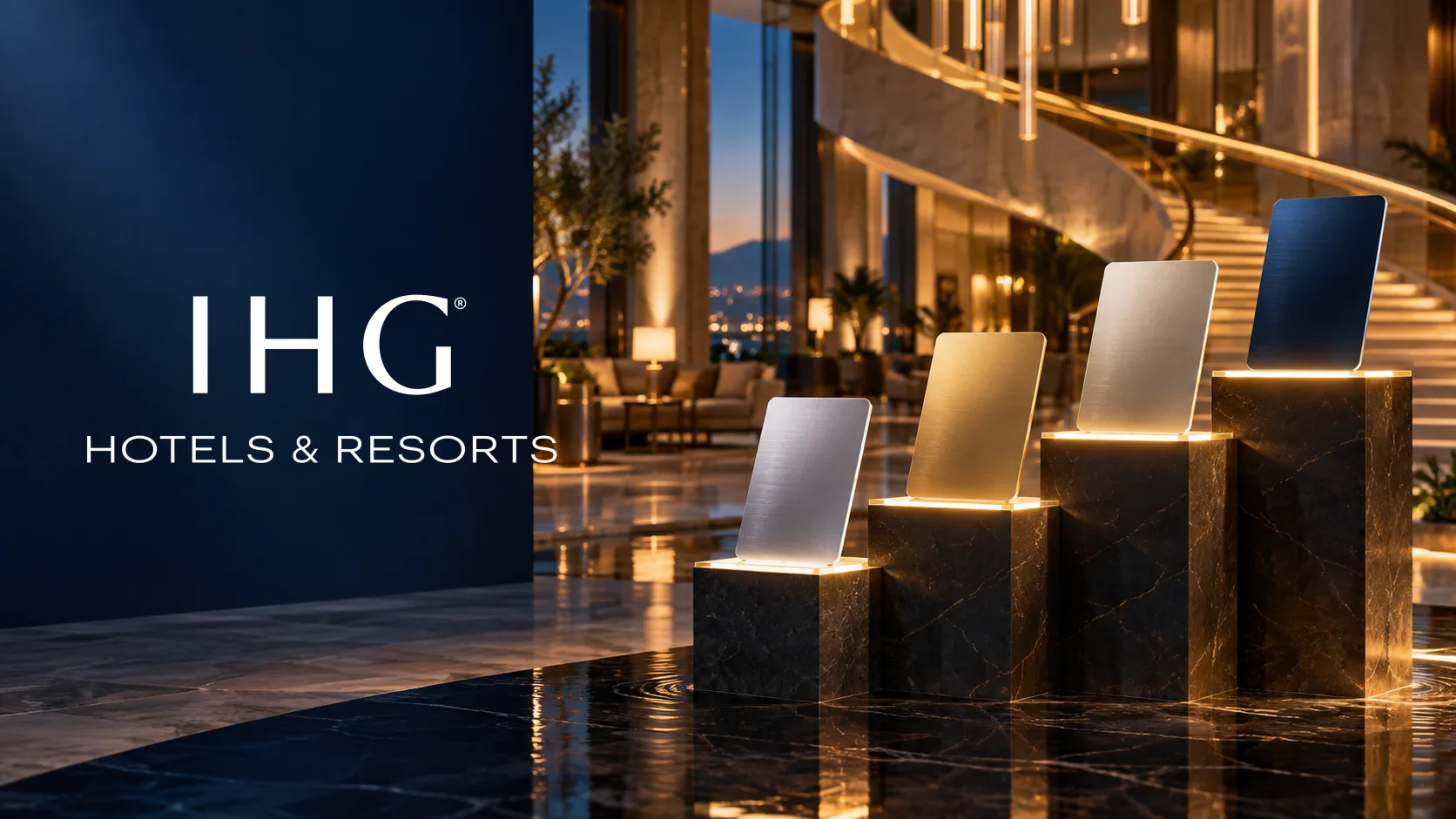 Categorias IHG One Rewards: Club, Silver, Gold, Platinum e Diamond