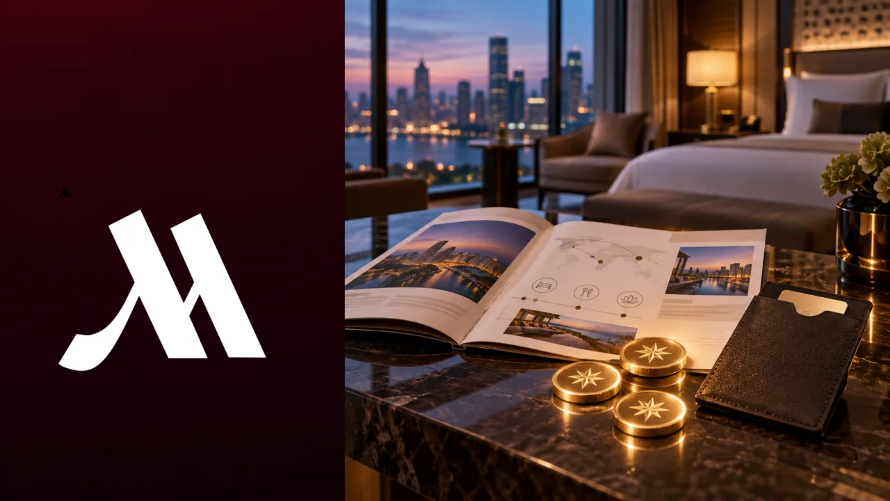 Capa editorial Marriott Bonvoy: resgate de pontos para hospedagem