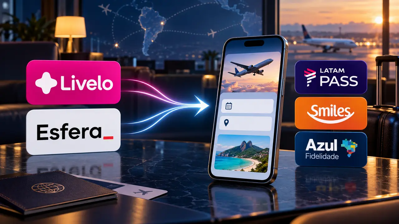 Quando vale a pena transferir pontos? 10 Transferência estratégica de pontos Livelo e Esfera para LATAM Pass, Smiles e Azul Fidelidade
