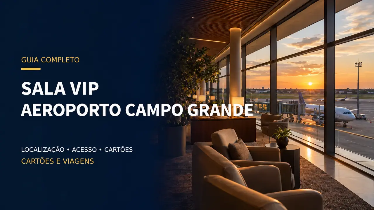 Sala VIP Aeroporto Campo Grande: horário, localização e acesso 6 Sala VIP Aeroporto Campo Grande