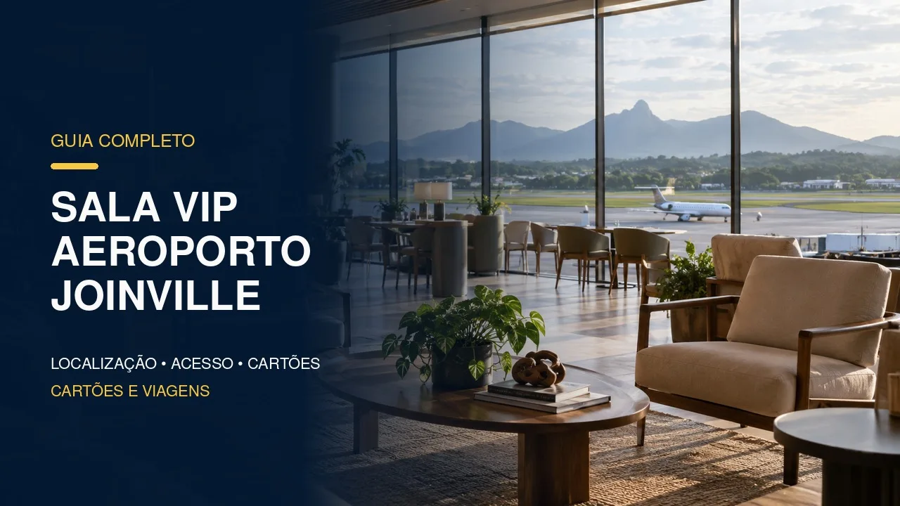 Sala VIP Aeroporto Joinville: horário, localização e acesso 7 capa sala vip aeroporto joinville 2