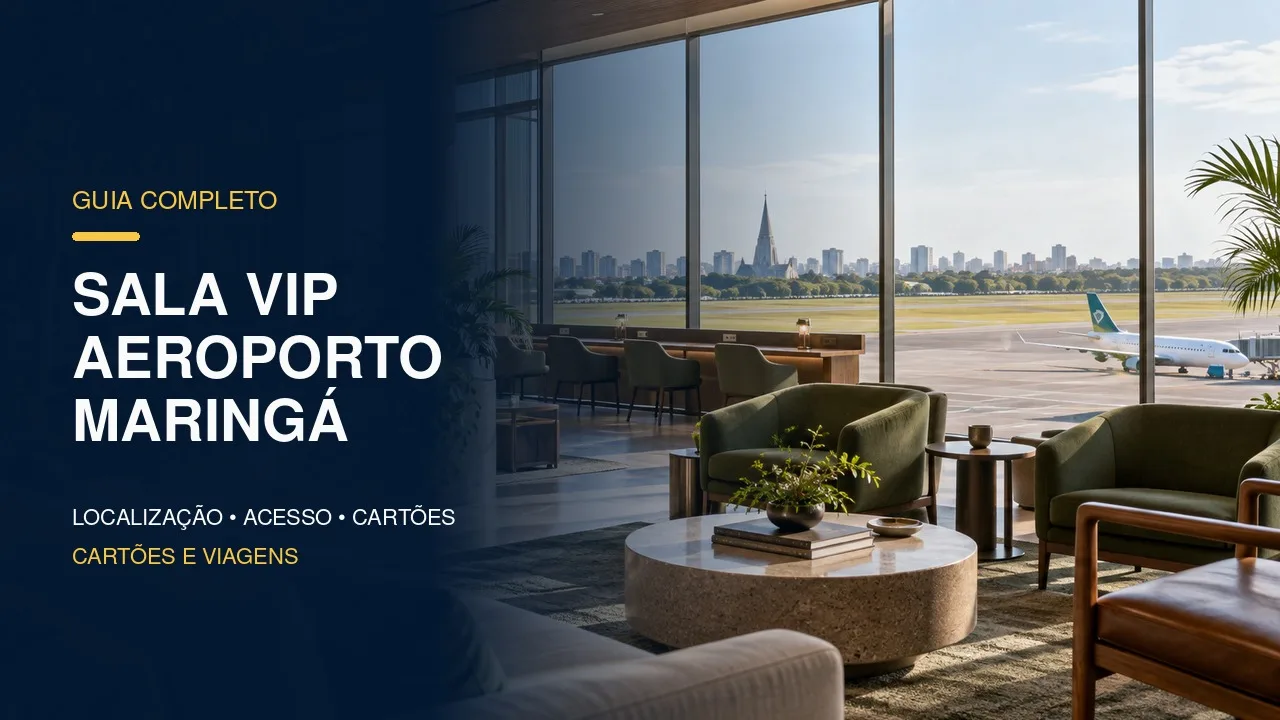 Sala VIP Aeroporto Maringá: horário, localização e acesso 9 Sala VIP Aeroporto Maringá