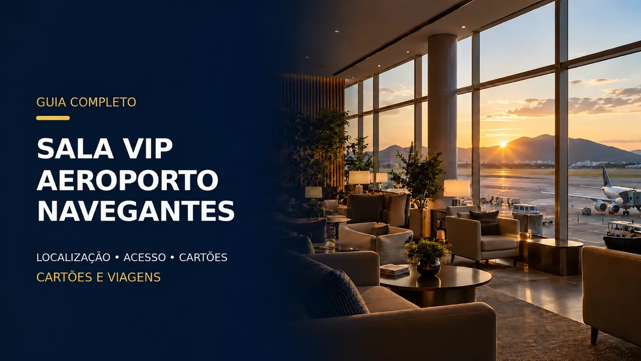 Sala VIP Aeroporto Navegantes: horário, localização e acesso 1 Sala VIP Aeroporto Navegantes