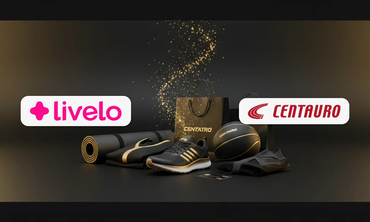 Aproveite: Ganhe até 15 pontos por real na Centauro com Livelo!