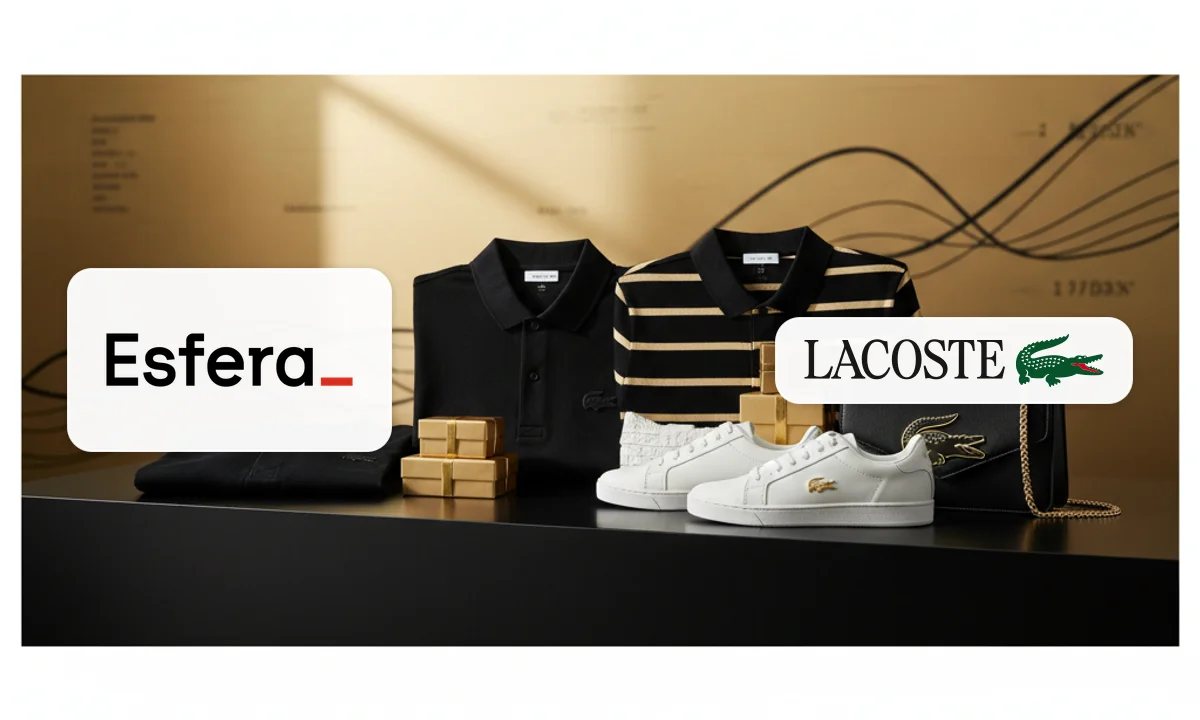 Lacoste na Esfera: Ganhe 8x mais pontos na Lacoste! 5 Lacoste na Esfera: Ganhe 8x mais pontos na Lacoste!
