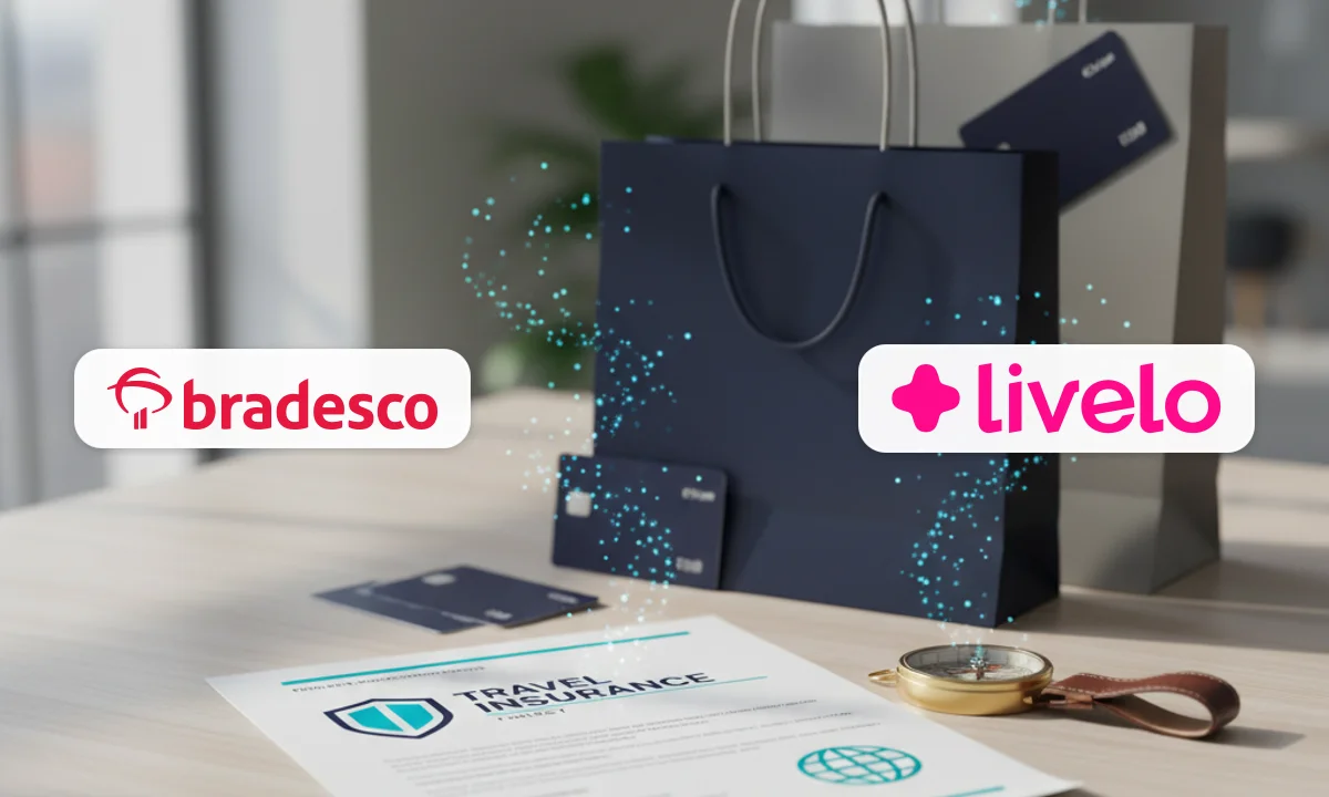 Aproveite: Até 6 pontos por real no Seguro Viagem Bradesco com Livelo 5 Aproveite: Até 6 pontos por real no Seguro Viagem Bradesco com Livelo
