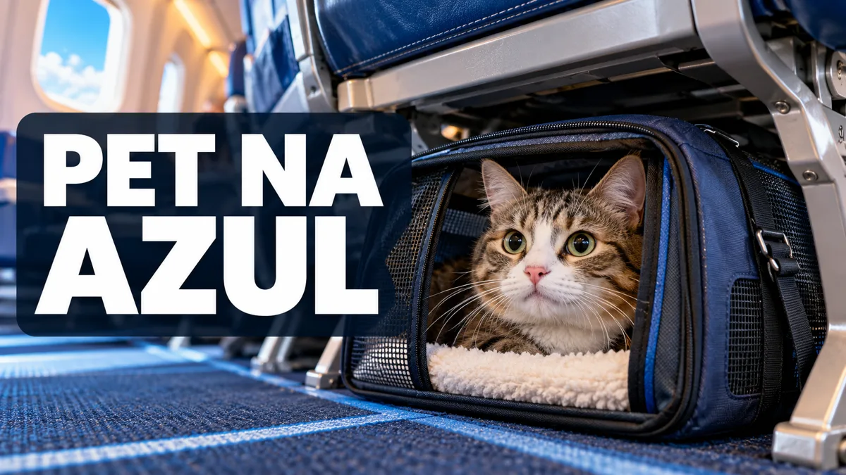 Viajar com pet na Azul: reserva, caixa, documentos e restrições — Portal Cartões e Viagens