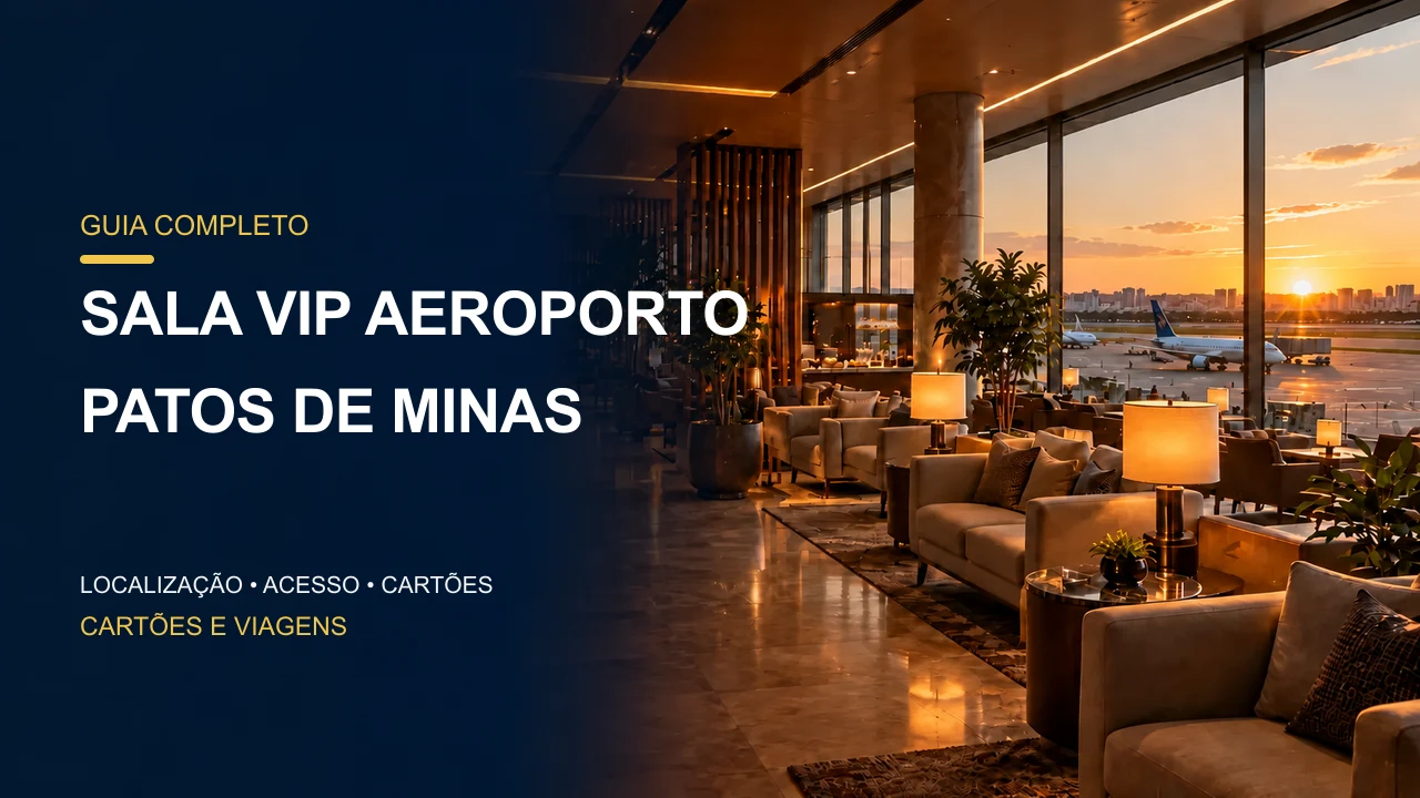 Aeroporto de Patos de Minas: sem sala VIP confirmada no portal 9 Sala VIP Aeroporto Patos de Minas