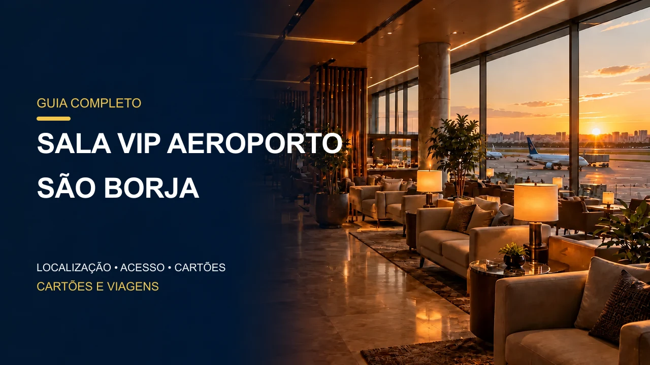 Aeroporto de São Borja: sem sala VIP confirmada no portal 1 Sala VIP Aeroporto São Borja