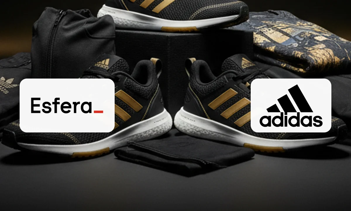 Ganhe 1 ponto a cada real na Adidas com Esfera 4 Ganhe 1 ponto a cada real na Adidas com Esfera
