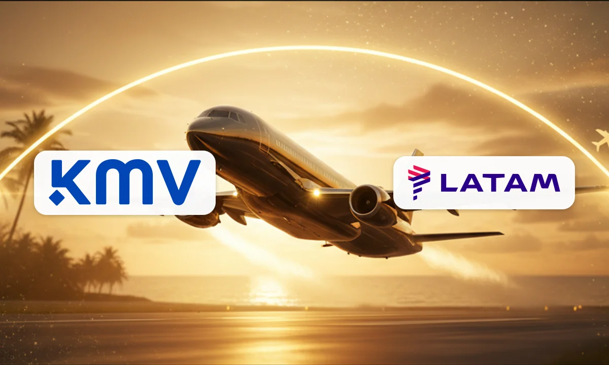 Ganhe 45% de milhas bônus ao transferir pontos KMV para o LATAM Pass 5 Ganhe 45% de milhas bônus ao transferir pontos KMV para o LATAM Pass