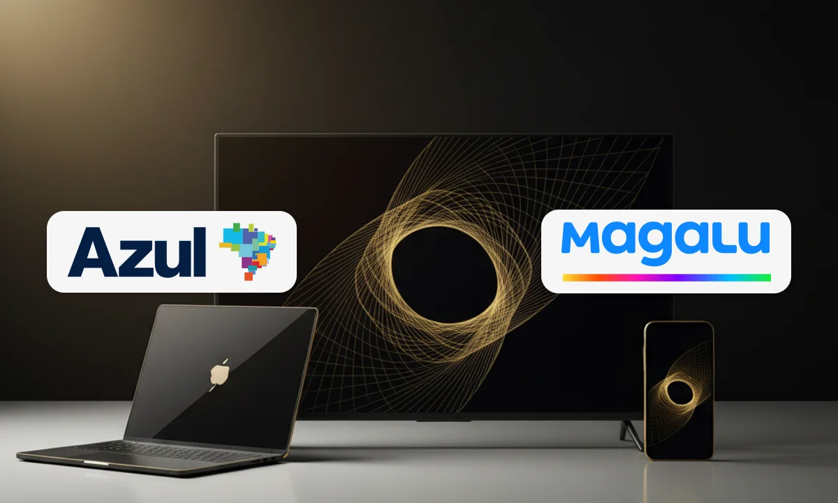 Aproveite: Ganhe até 15 pontos Azul Fidelidade por real em compras no Magalu! 3 Aproveite: Ganhe até 15 pontos Azul Fidelidade por real em compras no Magalu!