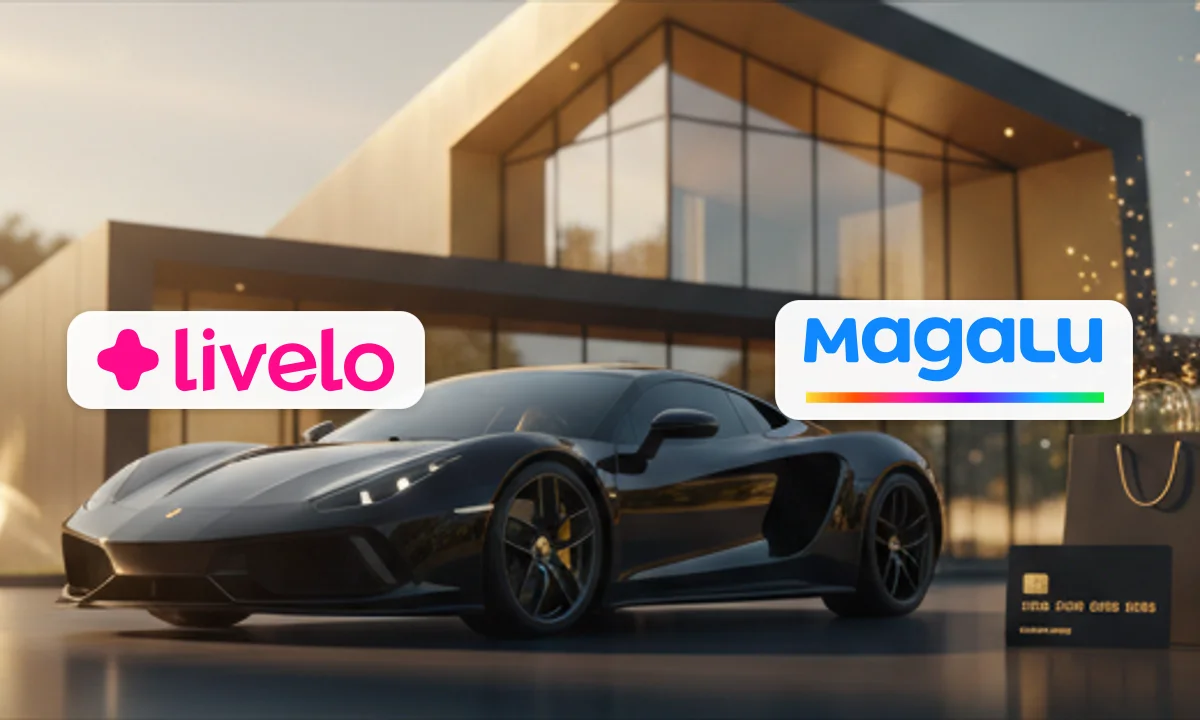 Consórcio Magalu com Livelo: Ganhe até 40 pontos por real no Consórcio Magalu! 1 Consórcio Magalu com Livelo: Ganhe até 40 pontos por real no Consórcio Magalu!